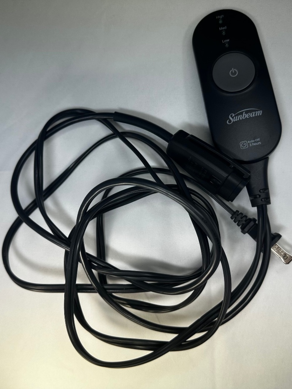 Sunbeam Heated Blanket Controller Replacement Model AA85 Auto - Off Cord
